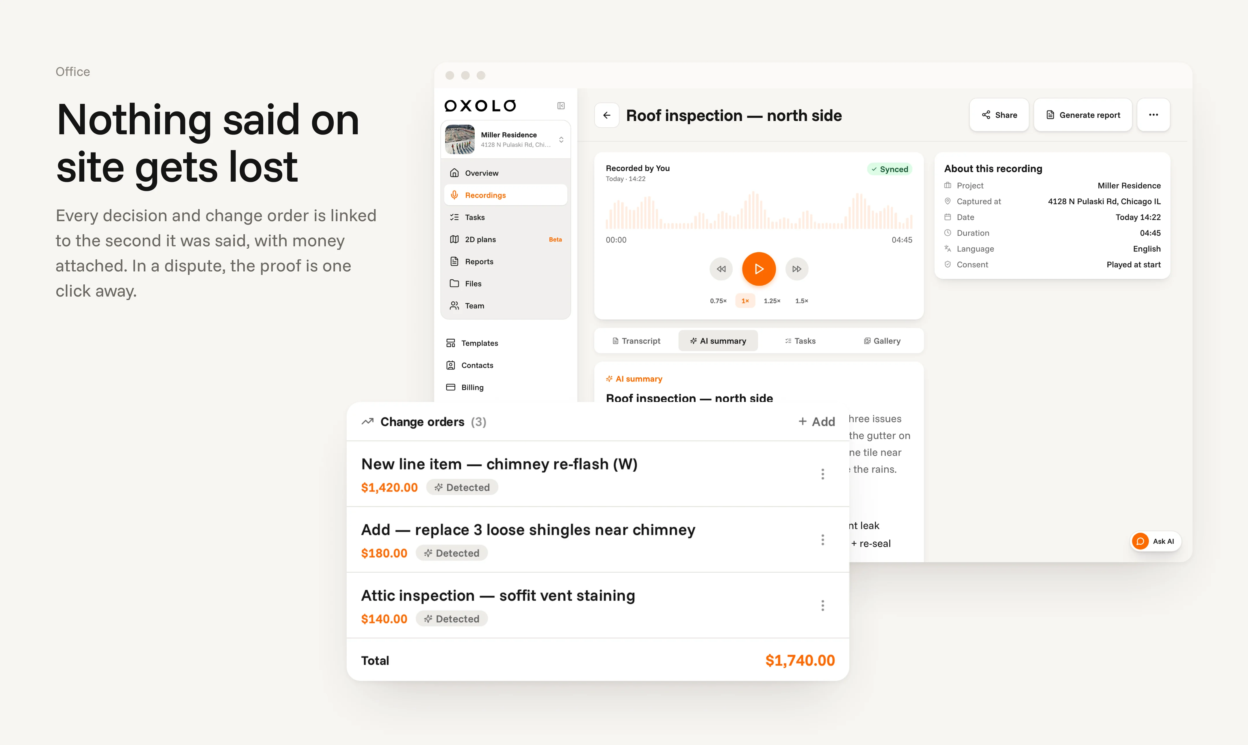 Oxolo — screen 8