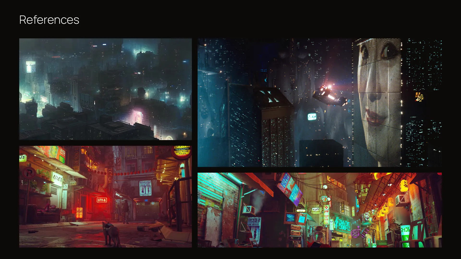 Neon Divide: A Cyberpunk City — slide 2