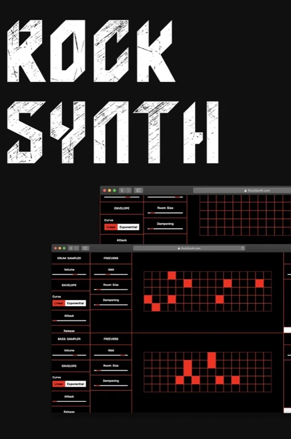 Browser-Based Rock Synth